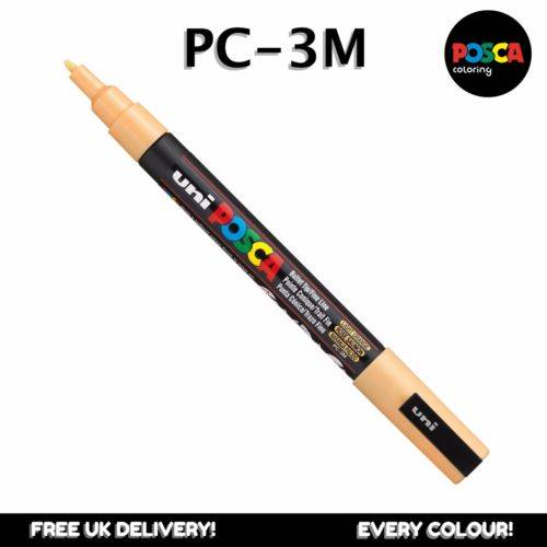 Marqueur déco multi-supports – Jaune – Pointe conique 1,5 mm – POSCA