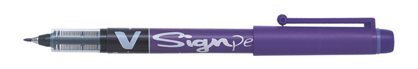 Feutre PILOT – V SignPen – Pointe large 2 mm – Violet