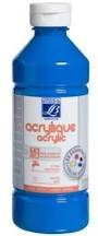 Peinture Glossy acrylique -500 ml – LEFRANC & BOURGEOIS – BLEU PRIMAIRE